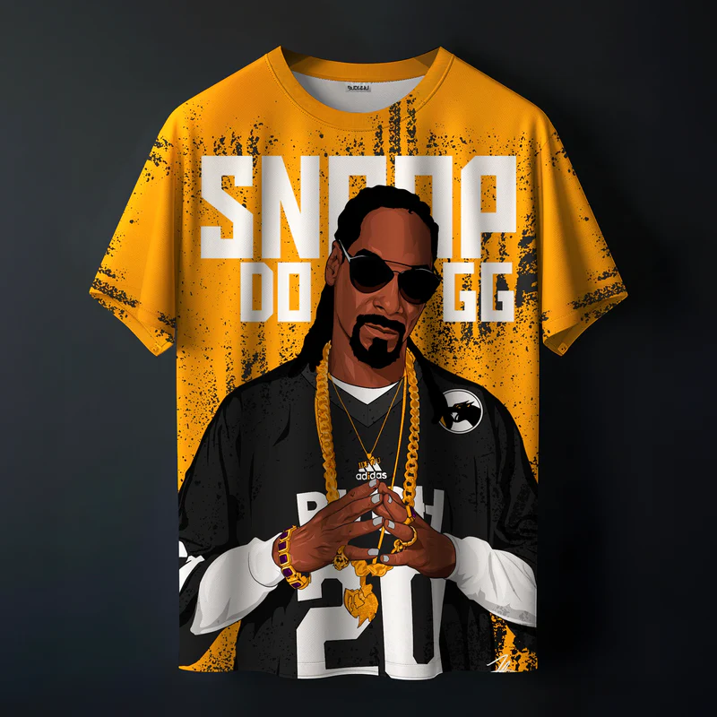 A creatively designed T-shirt featured on the best t shirt design website, highlighting innovative fashion and style